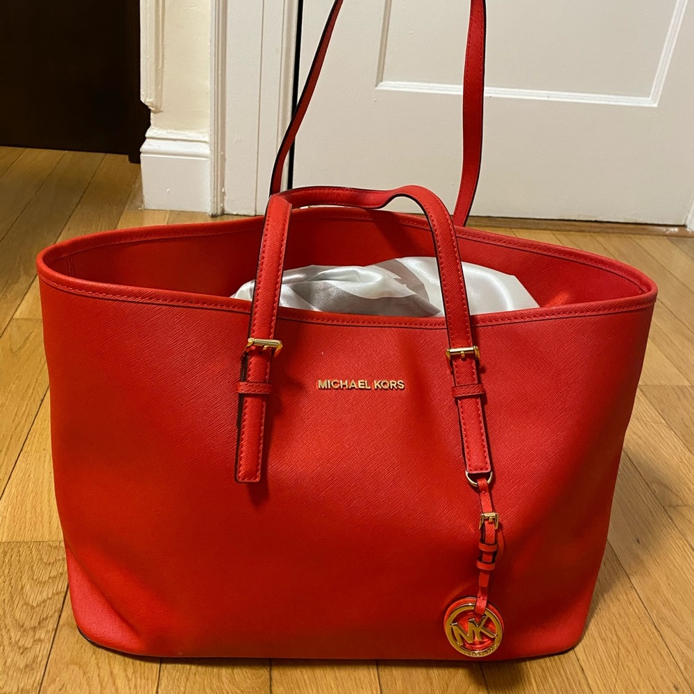 Michael Kors Large Red Tote